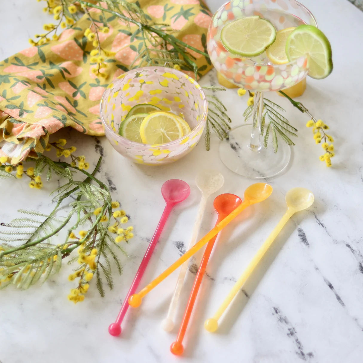 Confetti Glass Bowl Set