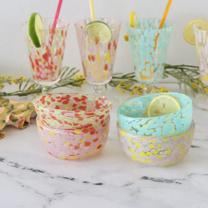 Confetti Glass Bowl Set