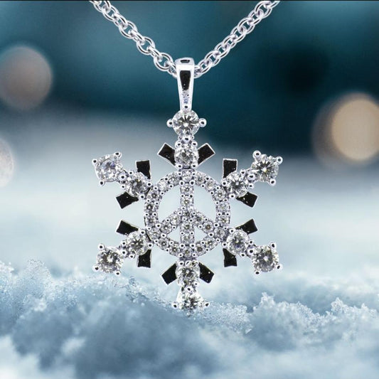 Snöfall Snowflake Necklace