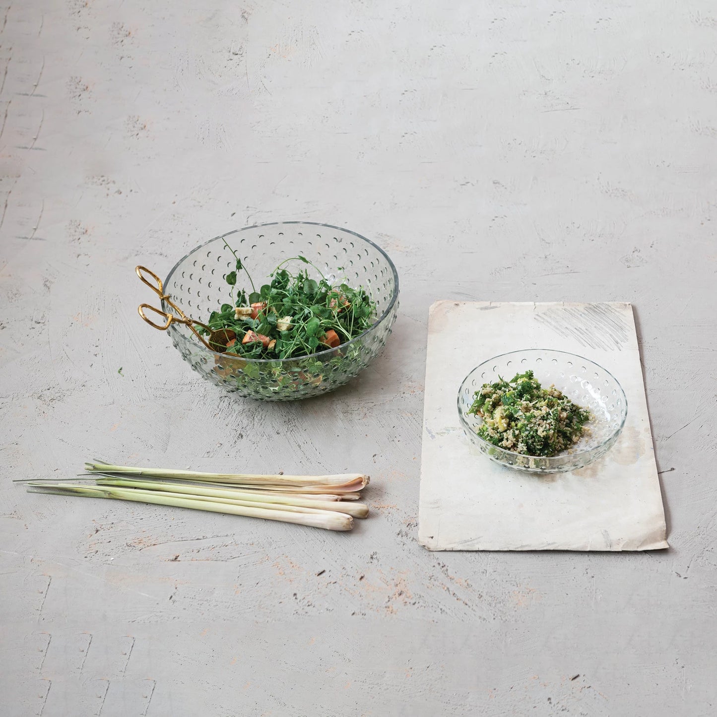 Hobnail Salad Bowl