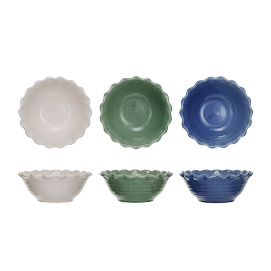 Scalloped Bowls