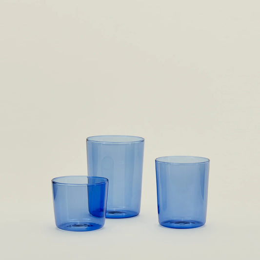 Essential Glassware Set -  Blue