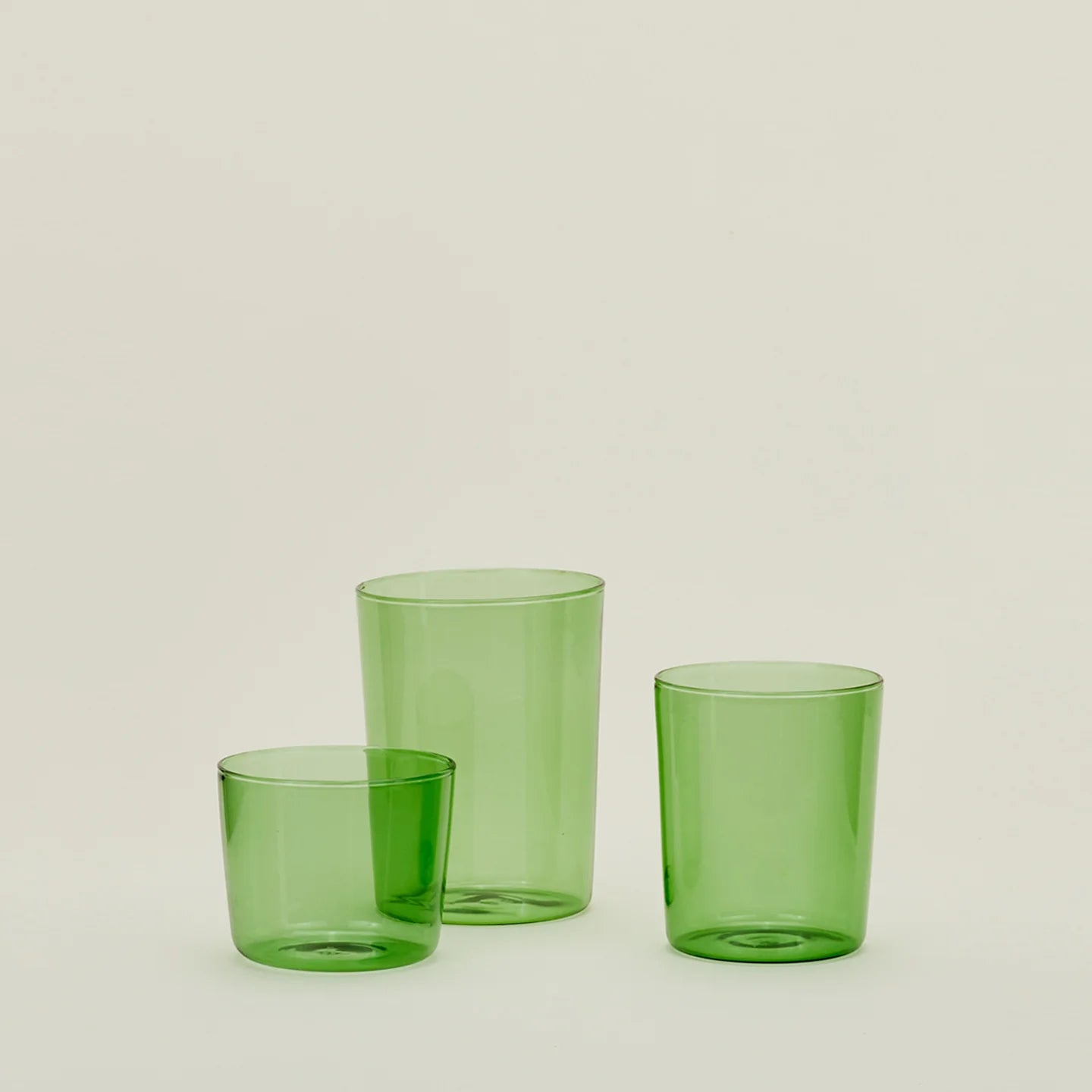 Essential Glassware Set - Green