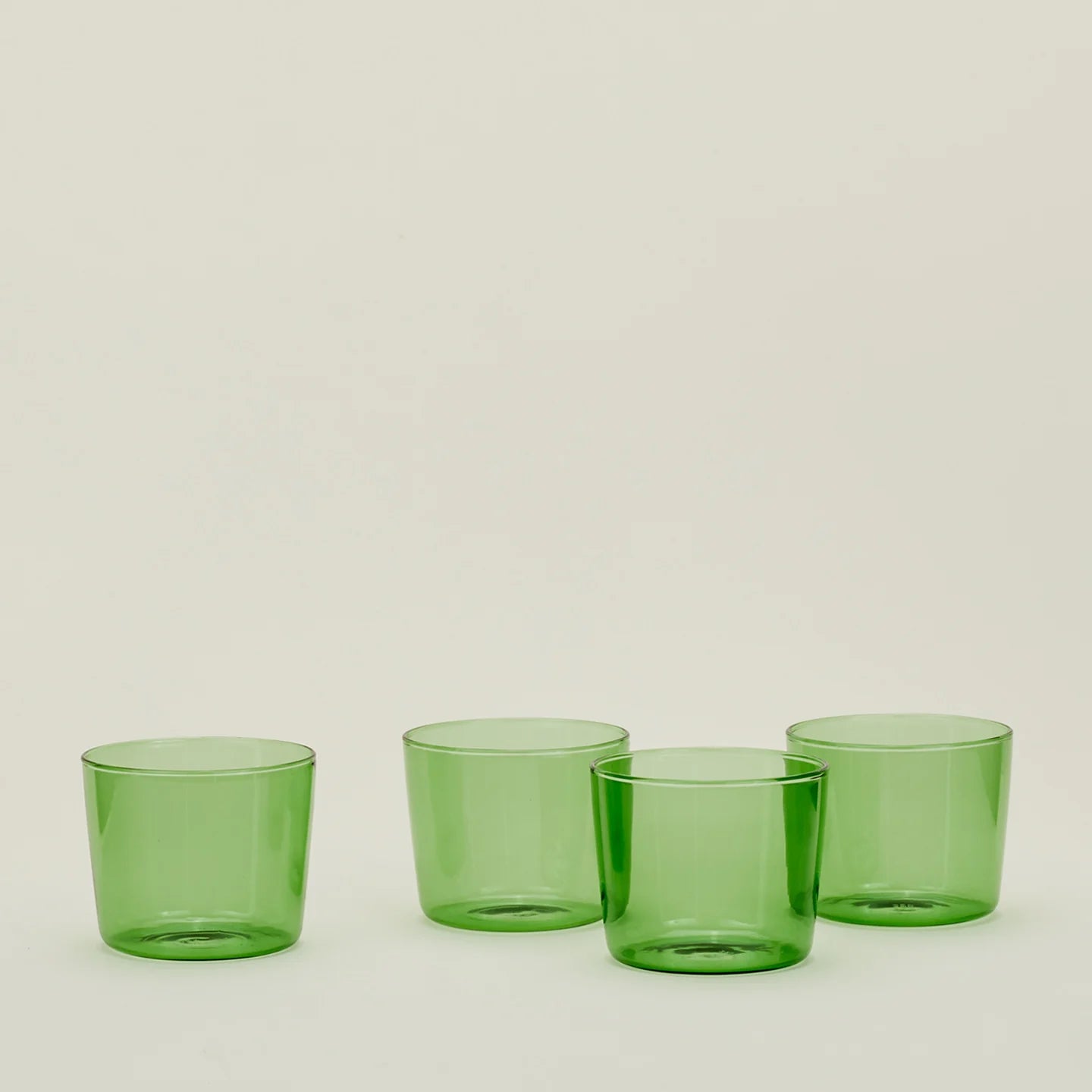 Essential Glassware Set - Green