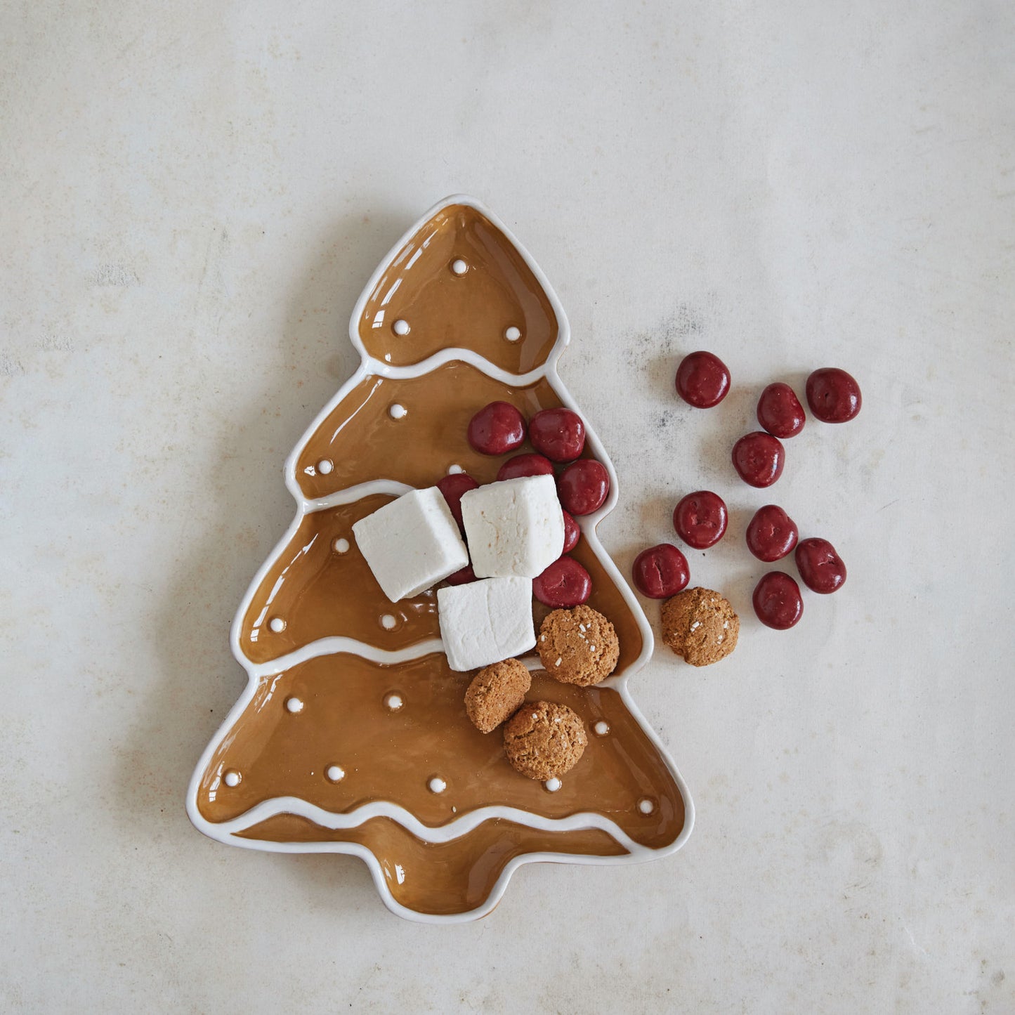 Gingerbread Tree Platter