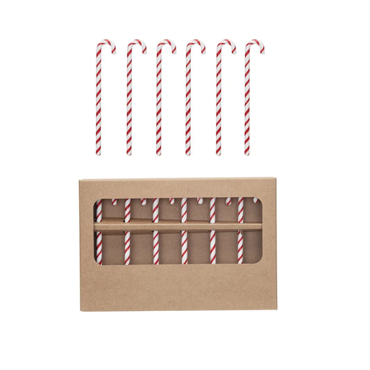 Candy Cane Cocktail Stirrers