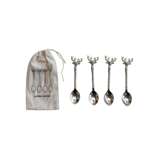 Reindeer Handle Spoons