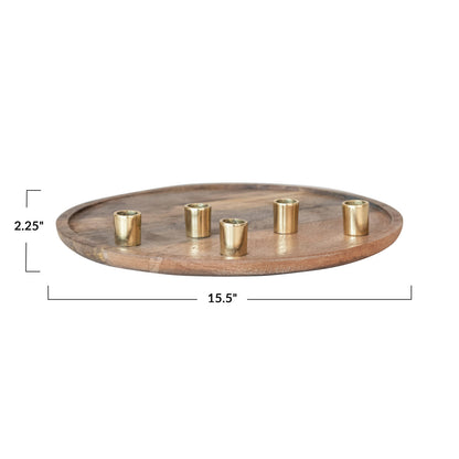 Candle Holder Tray