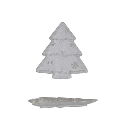 Christmas Tree Shaped Plate